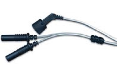 BIPOLAR CABLE, SILICONE 12 FT.